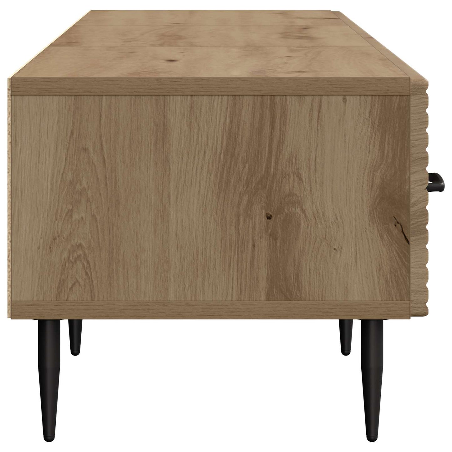 vidaXL TV Cabinet 147 x 34.5 x 30 cm Artisan Oak Engineered Wood