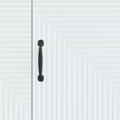 vidaXL TV Cabinet White 99 x 34.5 x 50 cm Engineered Wood