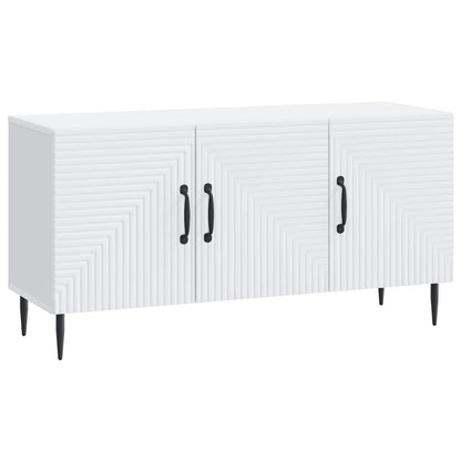 vidaXL TV Cabinet White 99 x 34.5 x 50 cm Engineered Wood