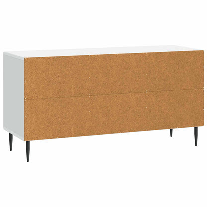 vidaXL TV Cabinet White 99 x 34.5 x 50 cm Engineered Wood