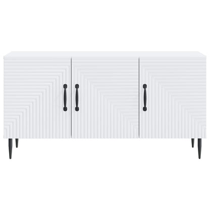 vidaXL TV Cabinet White 99 x 34.5 x 50 cm Engineered Wood