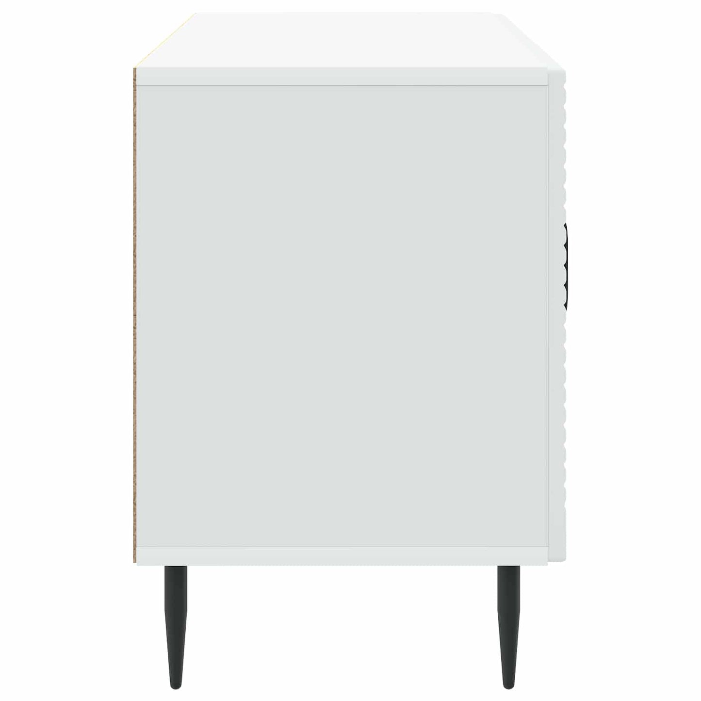 vidaXL TV Cabinet White 99 x 34.5 x 50 cm Engineered Wood