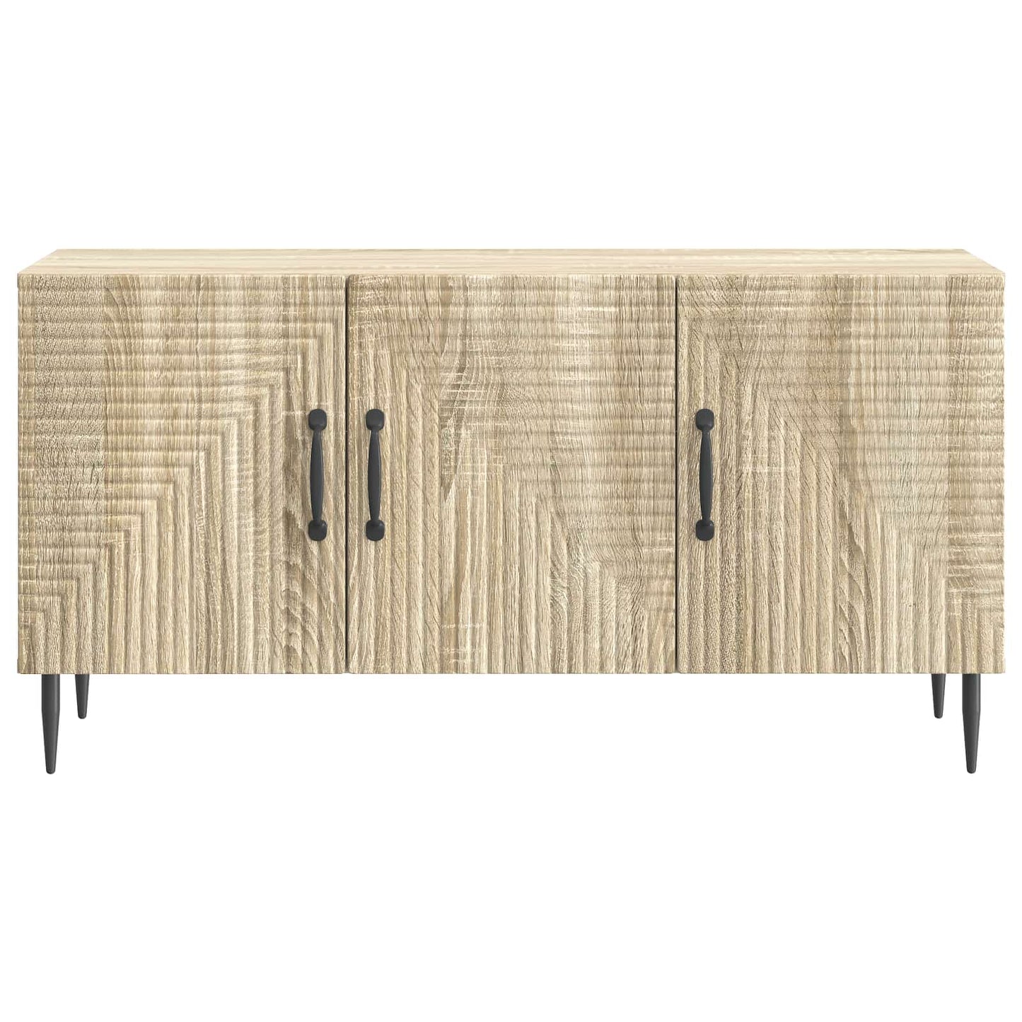 vidaXL TV Cabinet Sonoma Oak 99 x 34.5 x 50 cm Engineered Wood