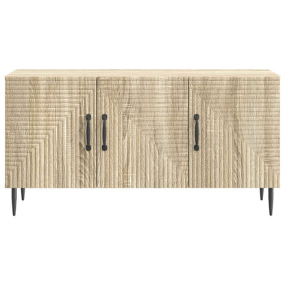 vidaXL TV Cabinet Sonoma Oak 99 x 34.5 x 50 cm Engineered Wood
