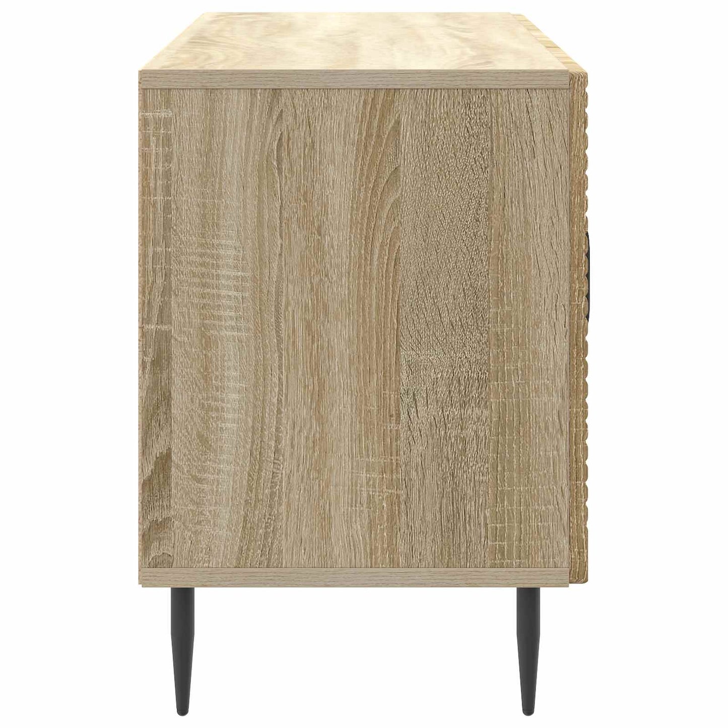 vidaXL TV Cabinet Sonoma Oak 99 x 34.5 x 50 cm Engineered Wood