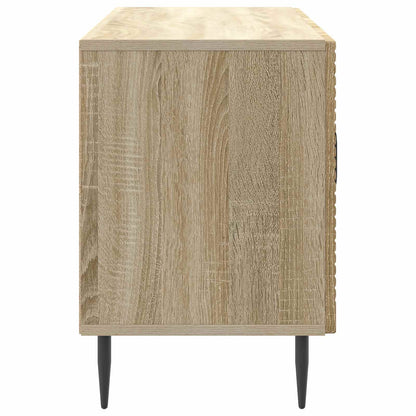 vidaXL TV Cabinet Sonoma Oak 99 x 34.5 x 50 cm Engineered Wood