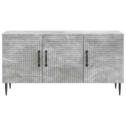 vidaXL TV Cabinet Concrete Grey 99 x 34.5 x 50 cm Engineered Wood