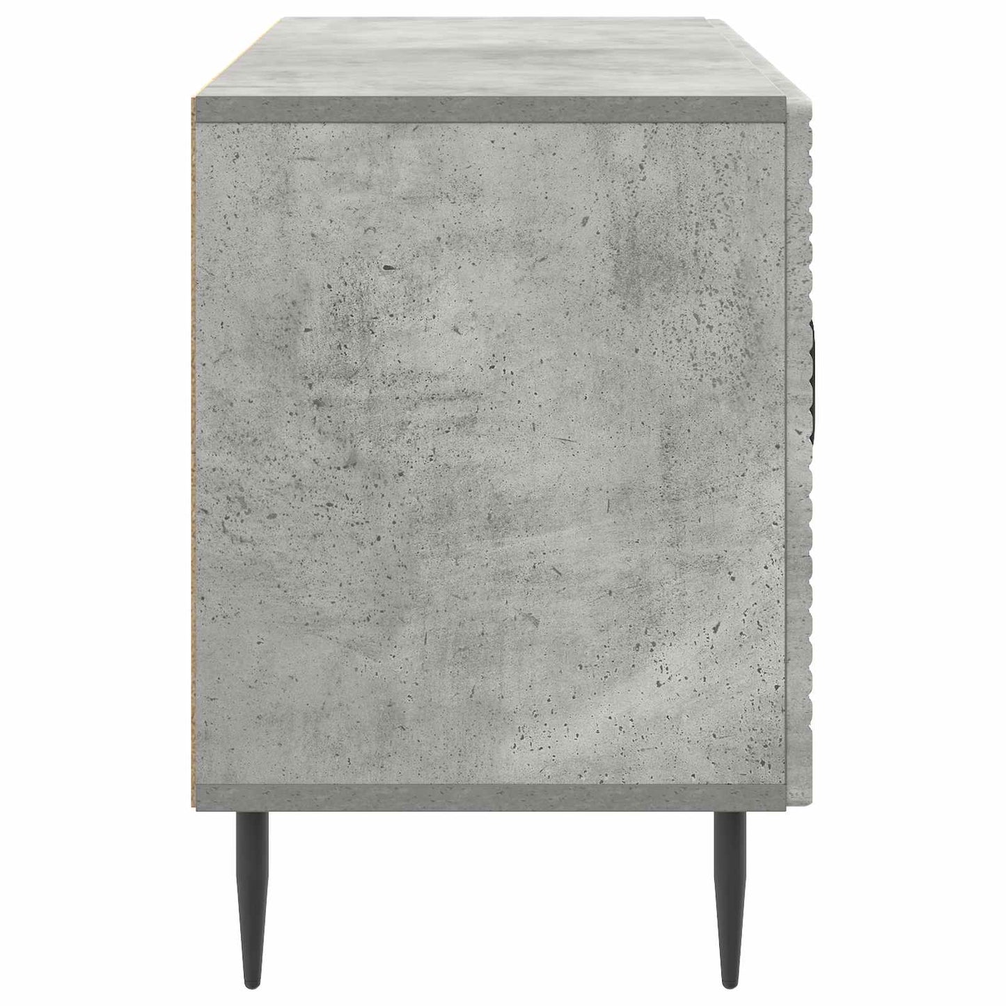 vidaXL TV Cabinet Concrete Grey 99 x 34.5 x 50 cm Engineered Wood