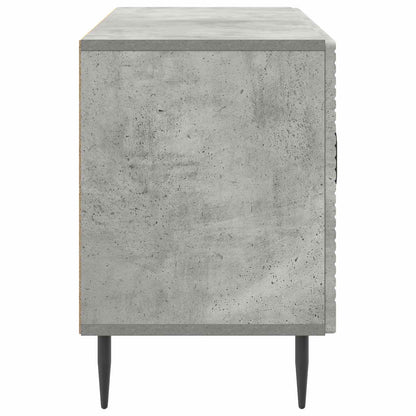vidaXL TV Cabinet Concrete Grey 99 x 34.5 x 50 cm Engineered Wood