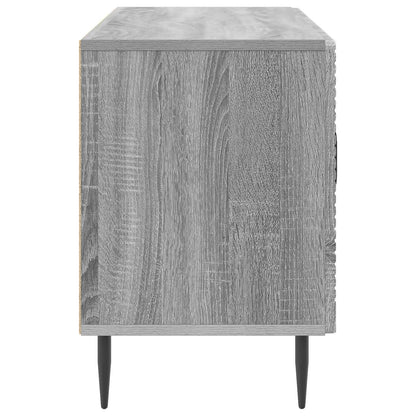 vidaXL TV Cabinet Grey Sonoma 99 x 34.5 x 50 cm Engineered Wood