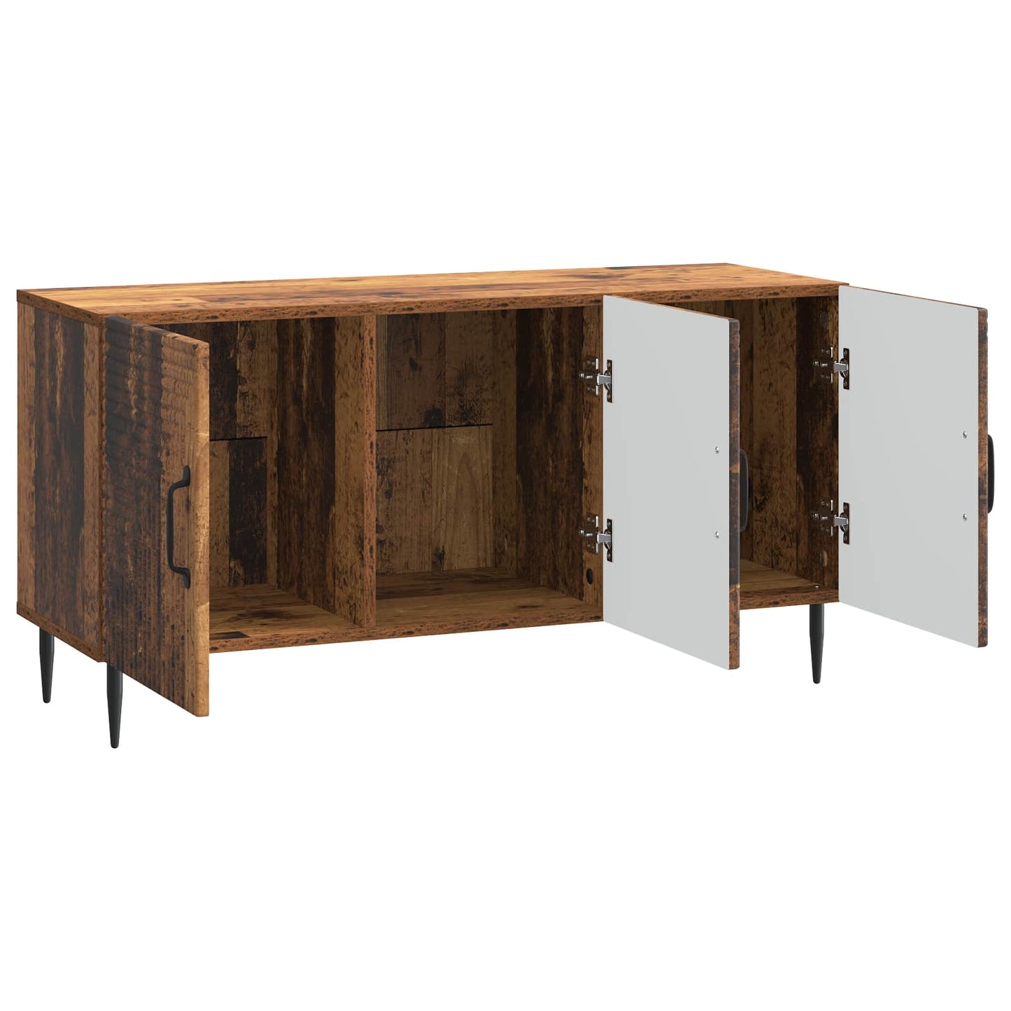 vidaXL TV Cabinet Old Wood 99 x 34.5 x 50 cm Engineered Wood