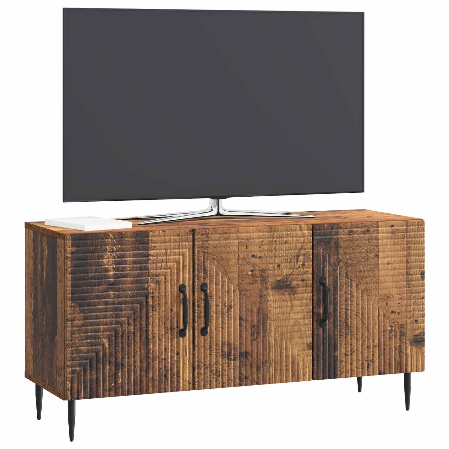 vidaXL TV Cabinet Old Wood 99 x 34.5 x 50 cm Engineered Wood