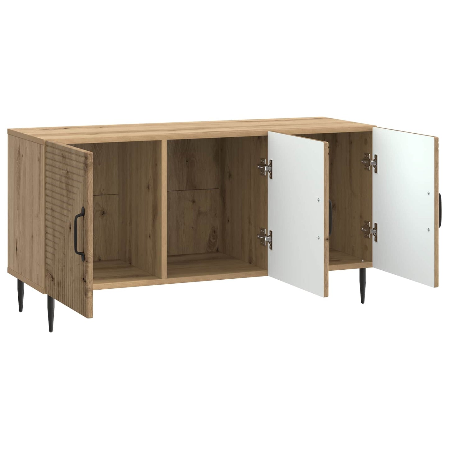 vidaXL TV Cabinet 99 x 34.5 x 50 cm Artisan Oak Engineered Wood
