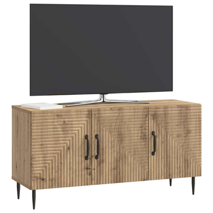 vidaXL TV Cabinet 99 x 34.5 x 50 cm Artisan Oak Engineered Wood