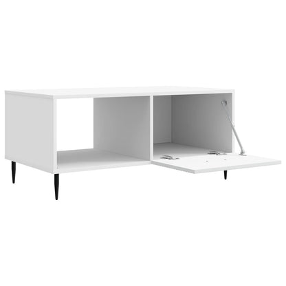 vidaXL Coffee Table White 90 x 50 x 40 cm Engineered Wood