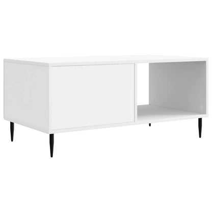 vidaXL Coffee Table White 90 x 50 x 40 cm Engineered Wood