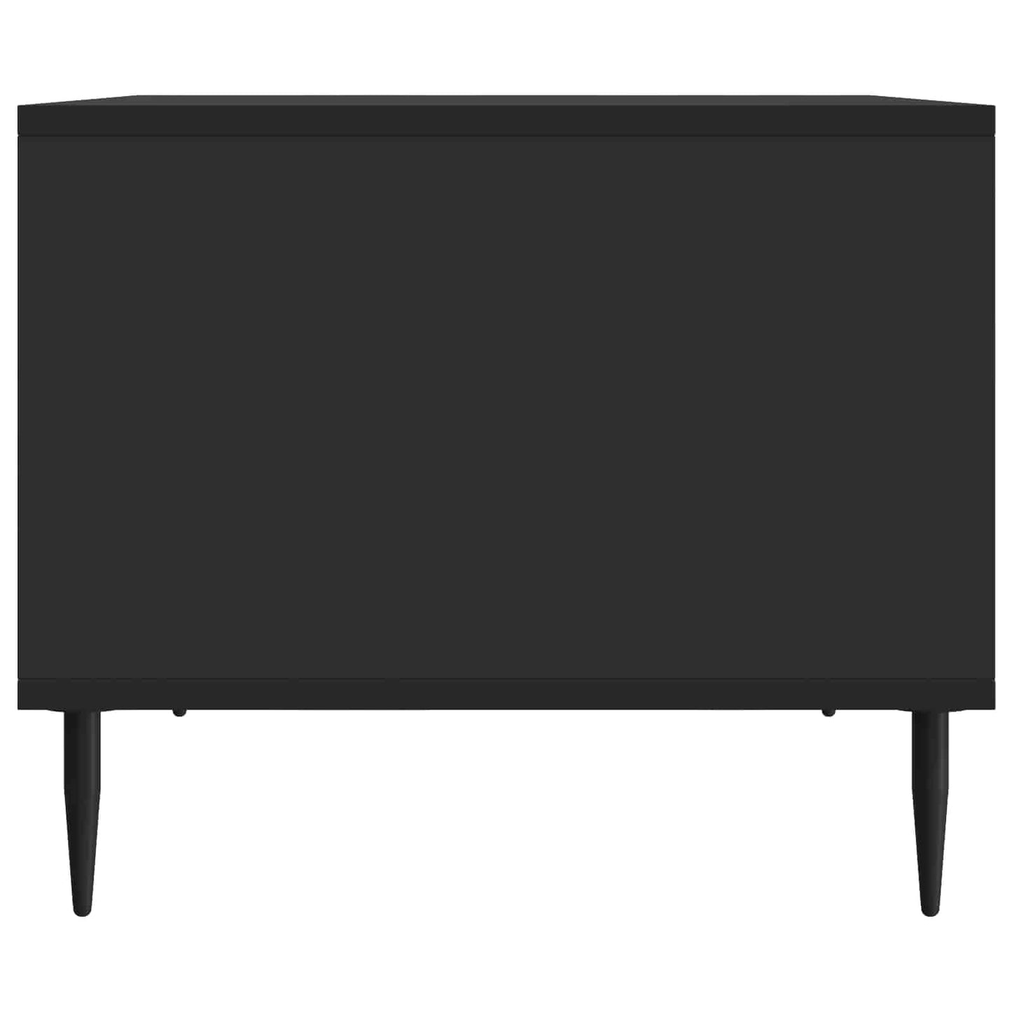 vidaXL Coffee Table Black 90 x 50 x 40 cm Engineered Wood