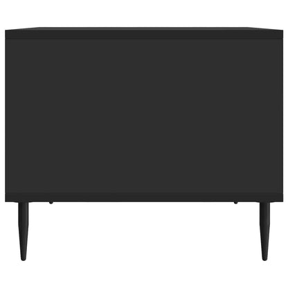 vidaXL Coffee Table Black 90 x 50 x 40 cm Engineered Wood