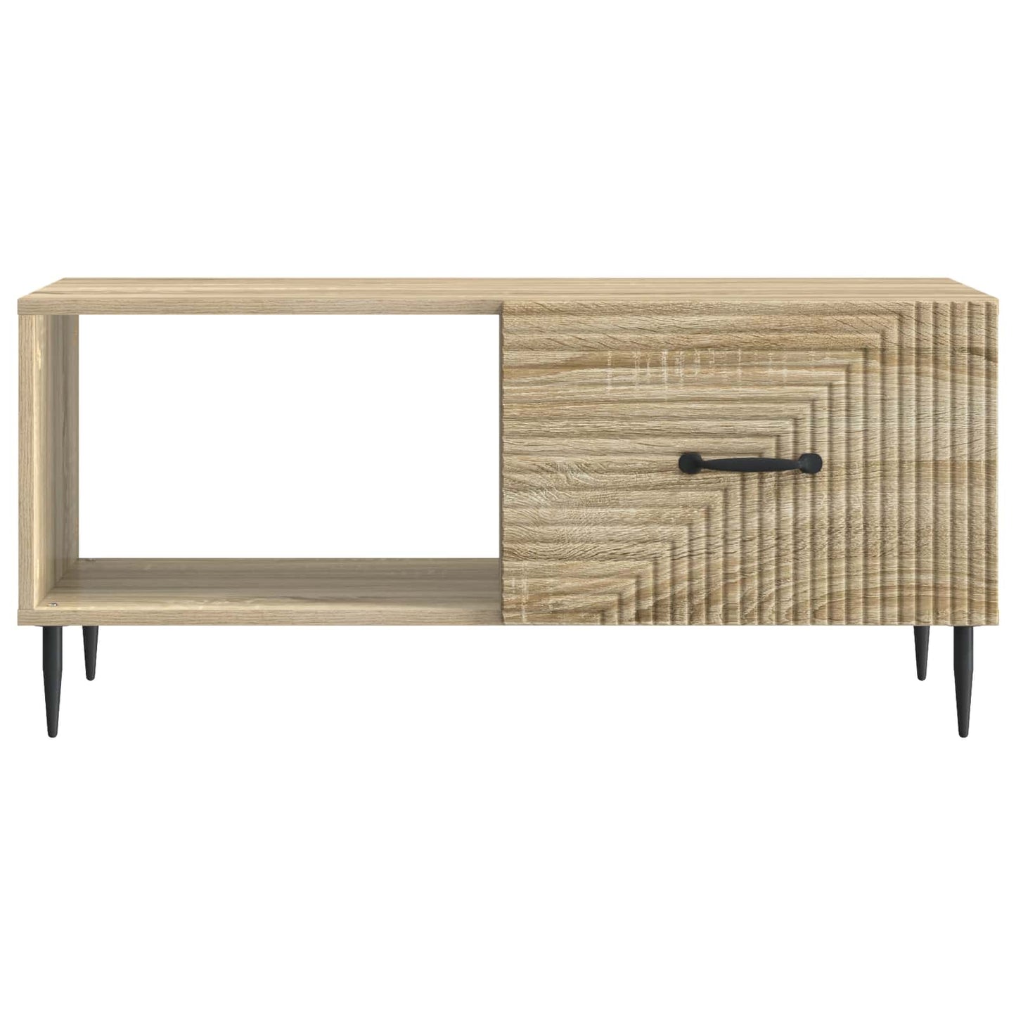 vidaXL Coffee Table Sonoma Oak 90 x 50 x 40 cm Engineered Wood