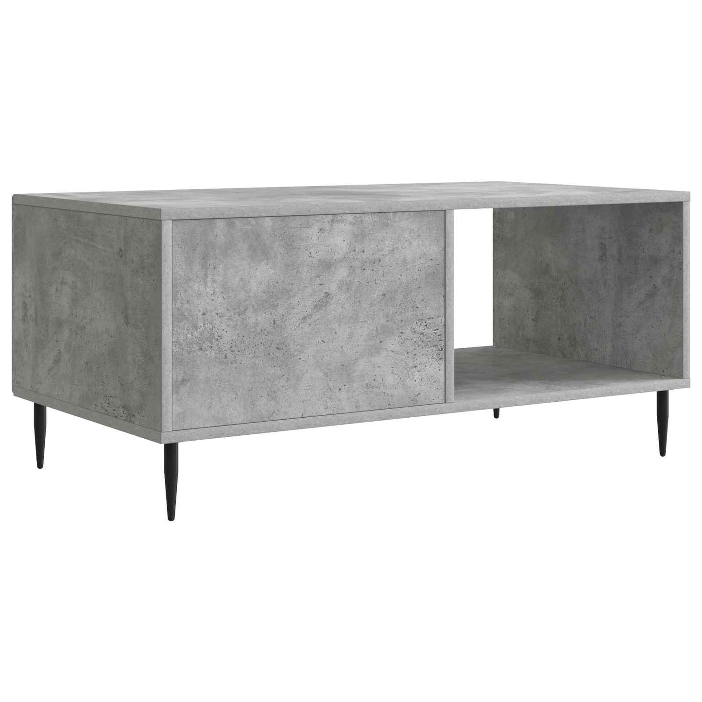 vidaXL Coffee Table Concrete Grey 90 x 50 x 40 cm Engineered Wood