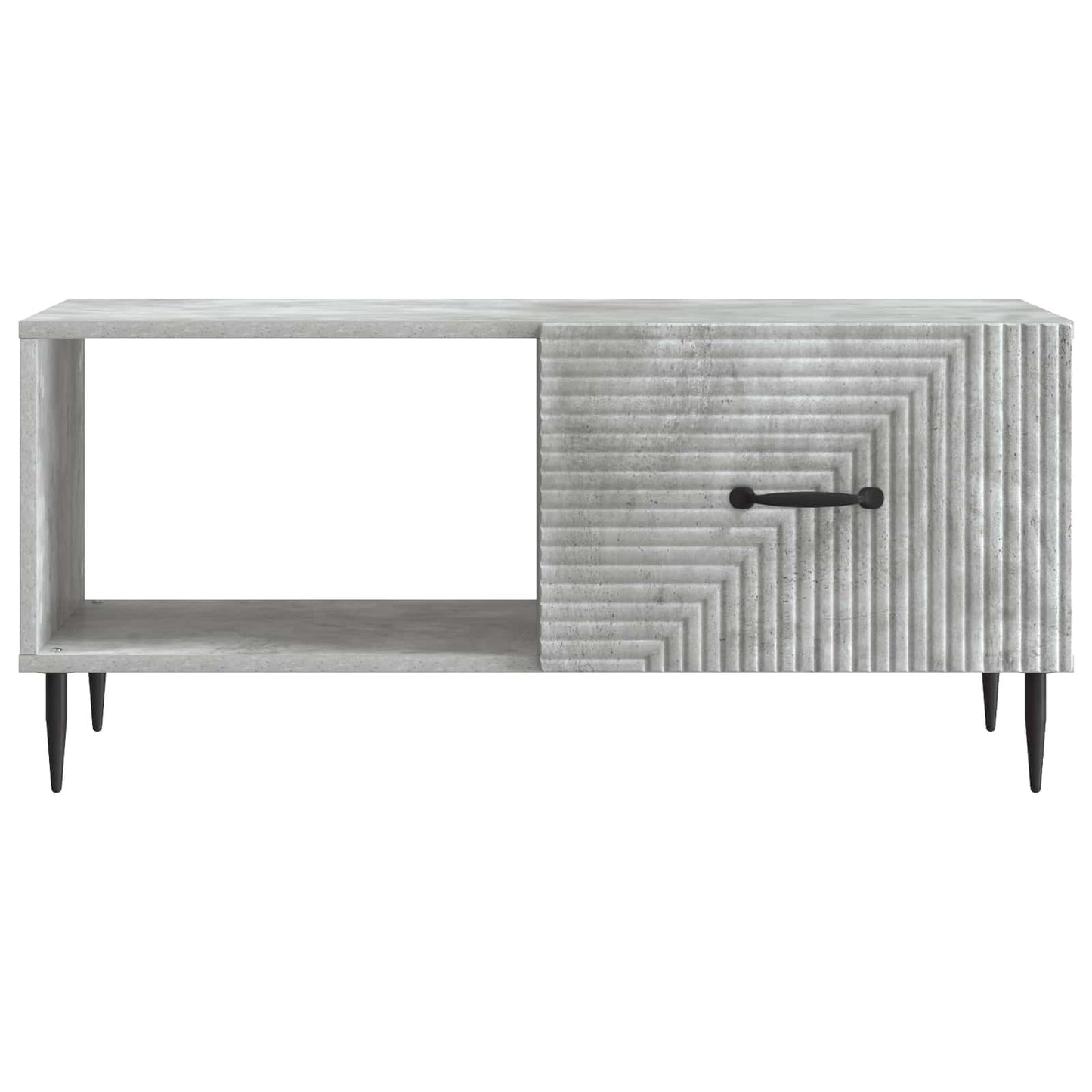 vidaXL Coffee Table Concrete Grey 90 x 50 x 40 cm Engineered Wood