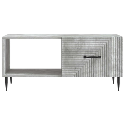 vidaXL Coffee Table Concrete Grey 90 x 50 x 40 cm Engineered Wood