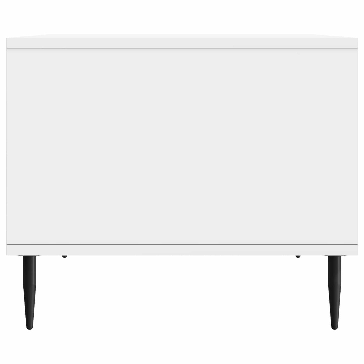 vidaXL Coffee Table High Gloss White 90 x 50 x 40 cm Engineered Wood