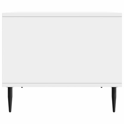 vidaXL Coffee Table High Gloss White 90 x 50 x 40 cm Engineered Wood