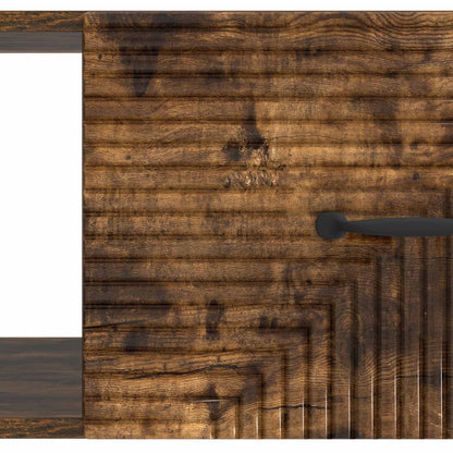 vidaXL Coffee Table Smoked Oak 90 x 50 x 40 cm Engineered Wood