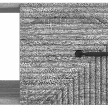 vidaXL Coffee Table Grey Sonoma 90 x 50 x 40 cm Engineered Wood
