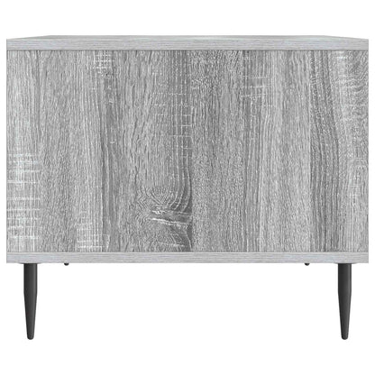 vidaXL Coffee Table Grey Sonoma 90 x 50 x 40 cm Engineered Wood
