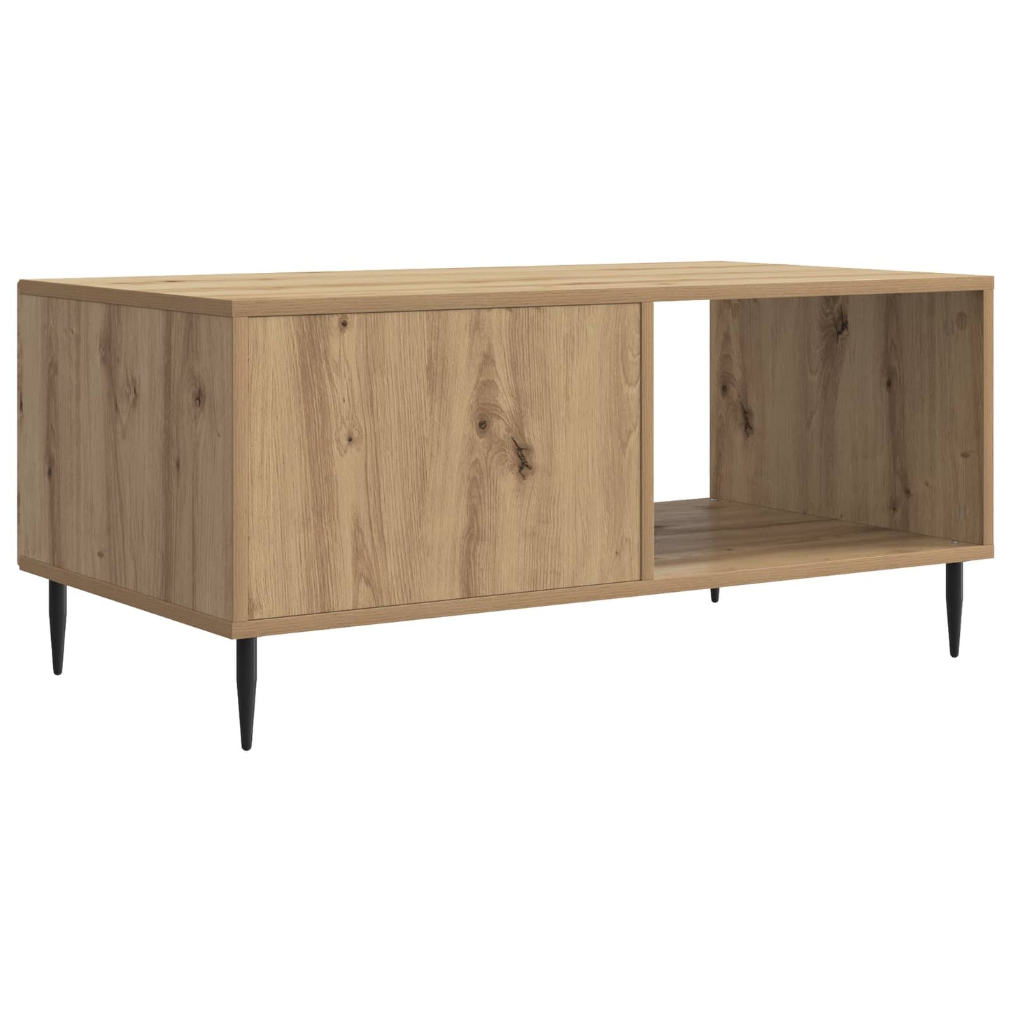 vidaXL Coffee Table Artisan Oak 90 x 50 x 40 cm Engineered Wood