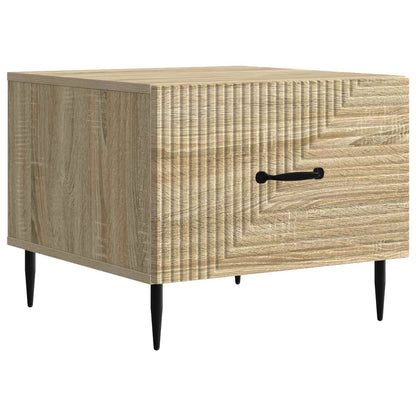vidaXL Coffee Table Sonoma Oak 49 x 50 x 40 cm Engineered Wood
