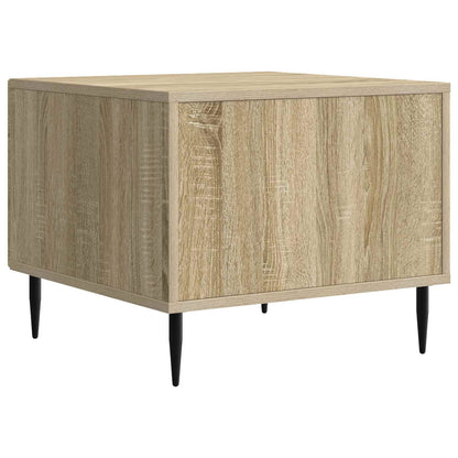 vidaXL Coffee Table Sonoma Oak 49 x 50 x 40 cm Engineered Wood