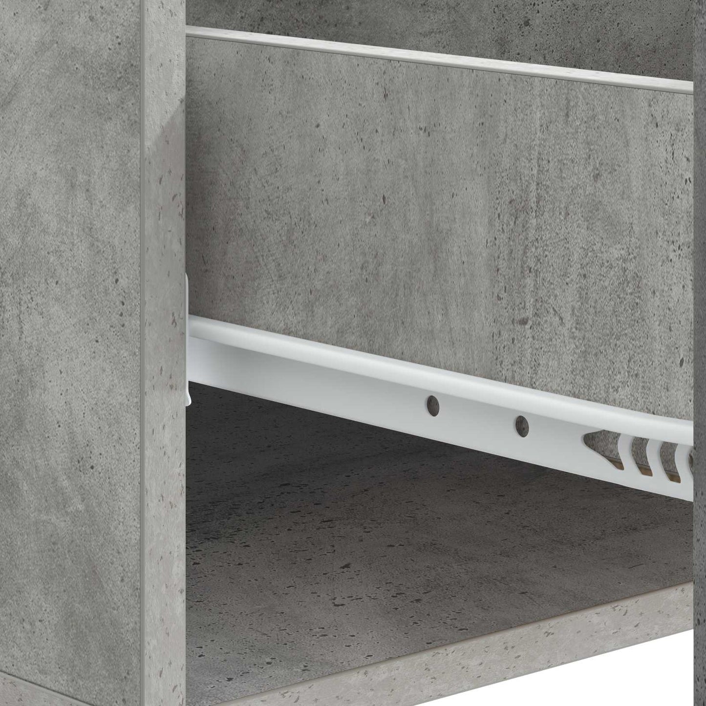 vidaXL Coffee Table Concrete Grey 49 x 50 x 40 cm Engineered Wood