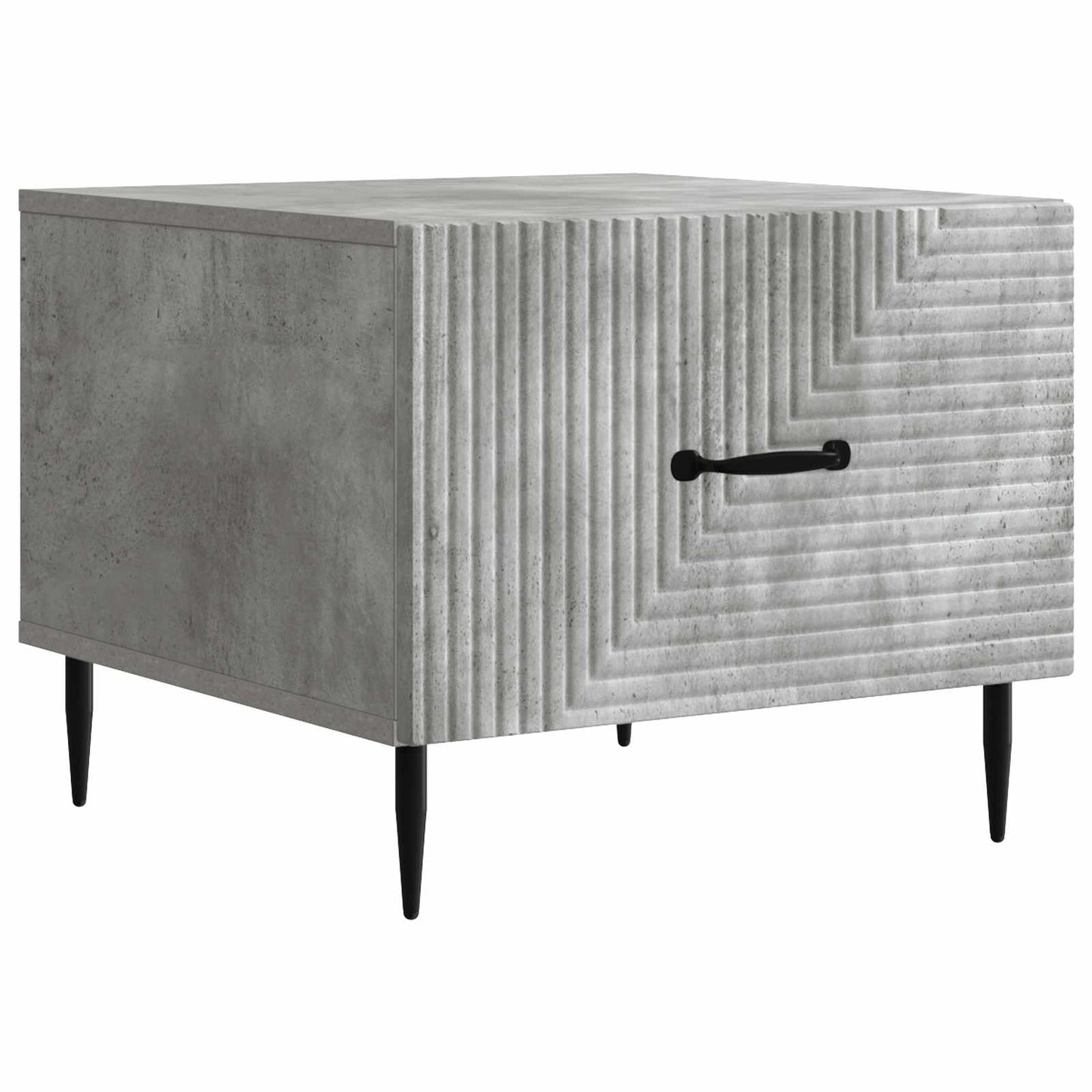 vidaXL Coffee Table Concrete Grey 49 x 50 x 40 cm Engineered Wood