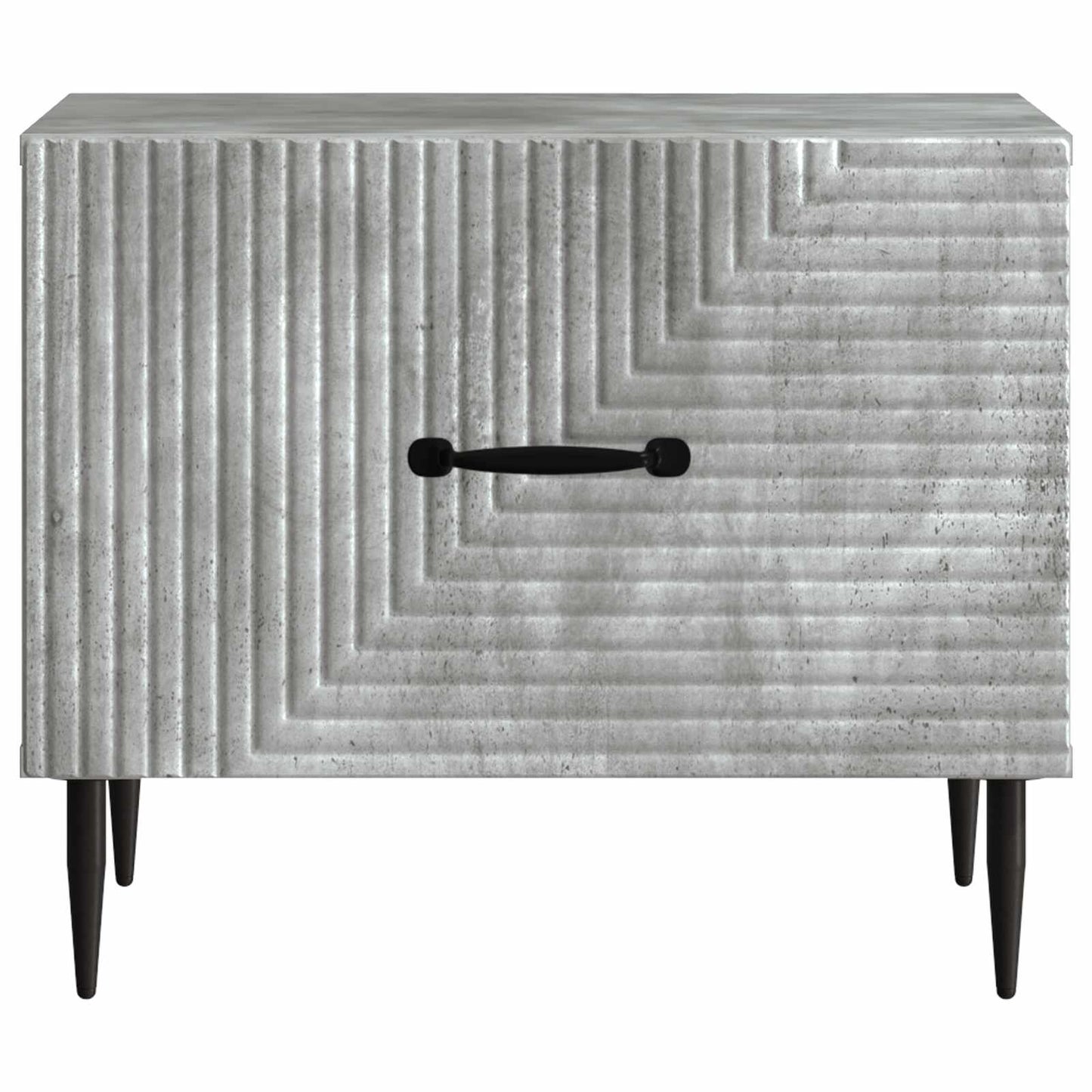 vidaXL Coffee Table Concrete Grey 49 x 50 x 40 cm Engineered Wood