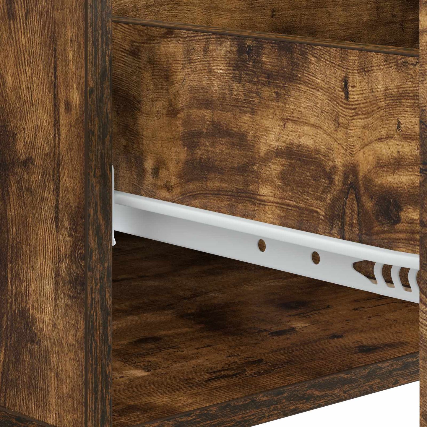 vidaXL Coffee Table Smoked Oak 49 x 50 x 40 cm Engineered Wood