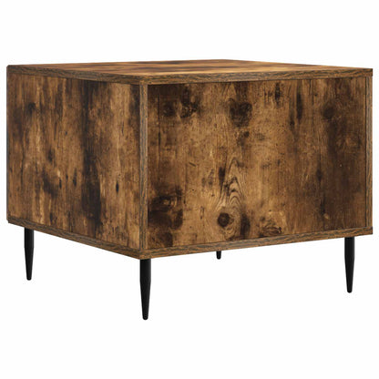 vidaXL Coffee Table Smoked Oak 49 x 50 x 40 cm Engineered Wood