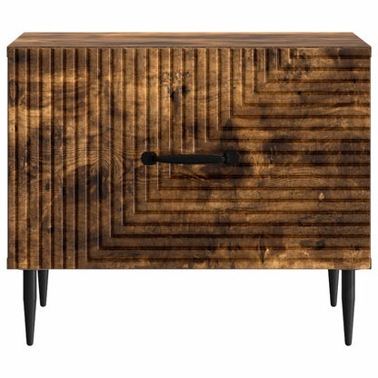 vidaXL Coffee Table Smoked Oak 49 x 50 x 40 cm Engineered Wood