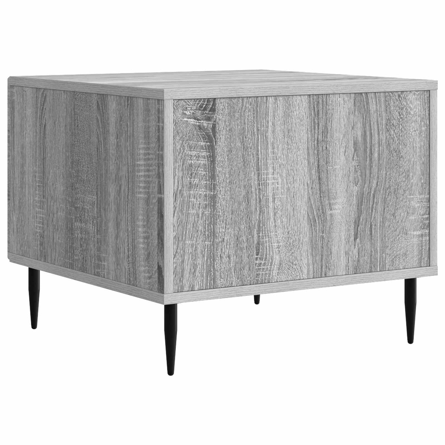 vidaXL Coffee Table Grey Sonoma 49 x 50 x 40 cm Engineered Wood