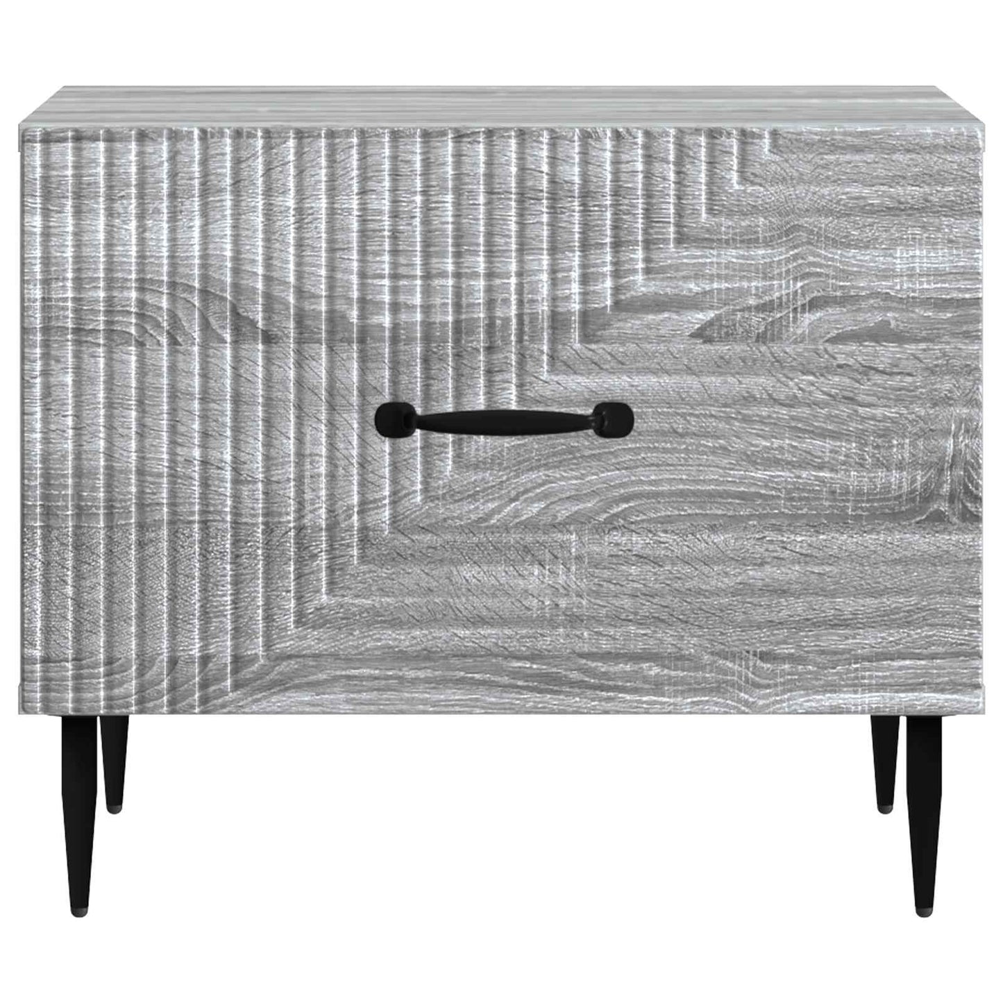 vidaXL Coffee Table Grey Sonoma 49 x 50 x 40 cm Engineered Wood