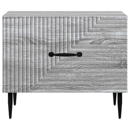 vidaXL Coffee Table Grey Sonoma 49 x 50 x 40 cm Engineered Wood
