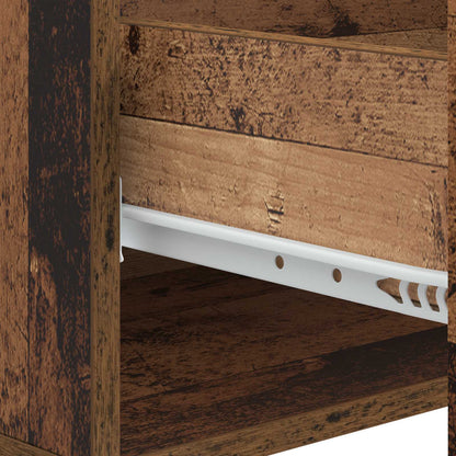 vidaXL Coffee Table Old Wood 49 x 50 x 40 cm Engineered Wood