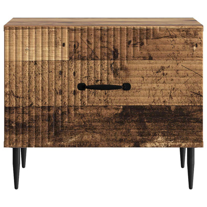 vidaXL Coffee Table Old Wood 49 x 50 x 40 cm Engineered Wood