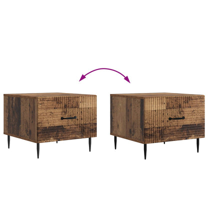 vidaXL Coffee Table Old Wood 49 x 50 x 40 cm Engineered Wood