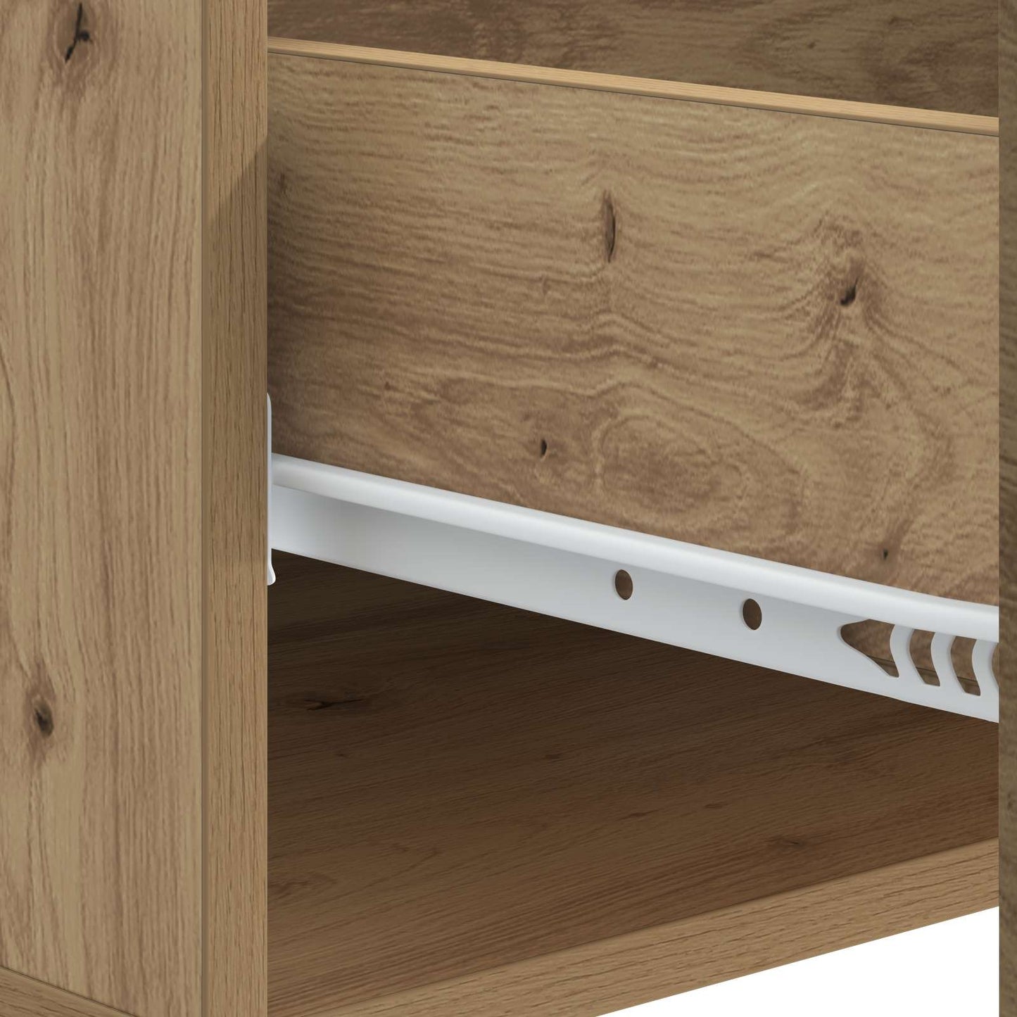 vidaXL Coffee Table Artisan Oak 49 x 50 x 40 cm Engineered Wood