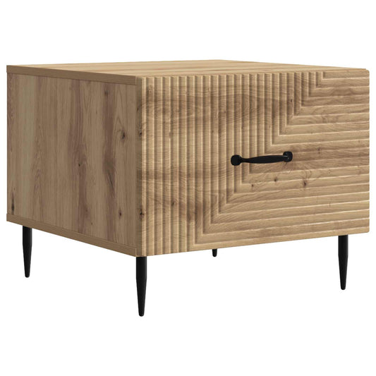 vidaXL Coffee Table Artisan Oak 49 x 50 x 40 cm Engineered Wood
