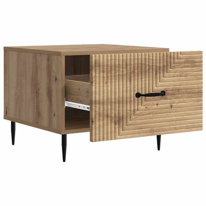 vidaXL Coffee Table Artisan Oak 49 x 50 x 40 cm Engineered Wood