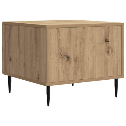 vidaXL Coffee Table Artisan Oak 49 x 50 x 40 cm Engineered Wood